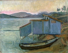 Blue Bathing House by Oluf Wold-Torne