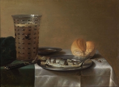 Breakfast Piece by Pieter Claesz