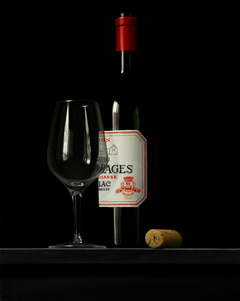 Chateau Lynch Bages Wine Bottle by Erling Steen