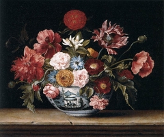 Chinese Bowl with Flowers by Jacques Linard