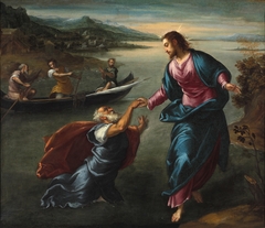 Christ and Saint Peter at the Sea of Galilee