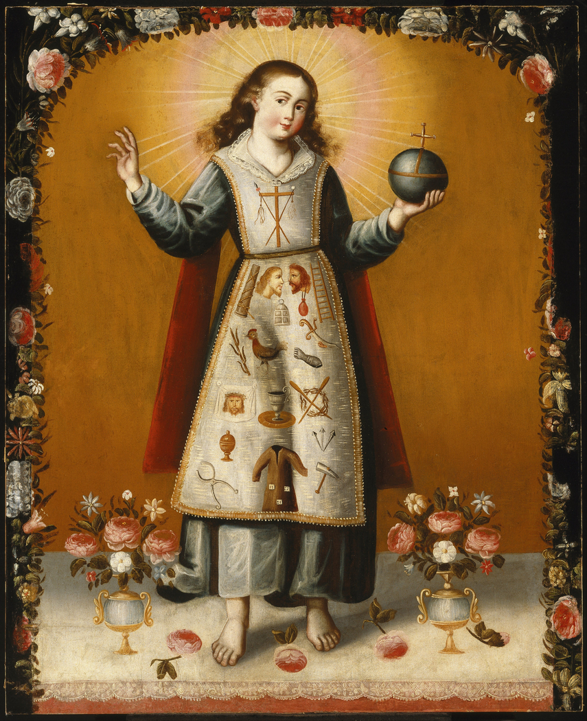 Christ Child with Passion Symbols