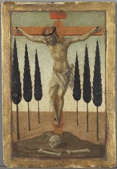 Christus aan het kruis by Niccolò di Pietro Gerini