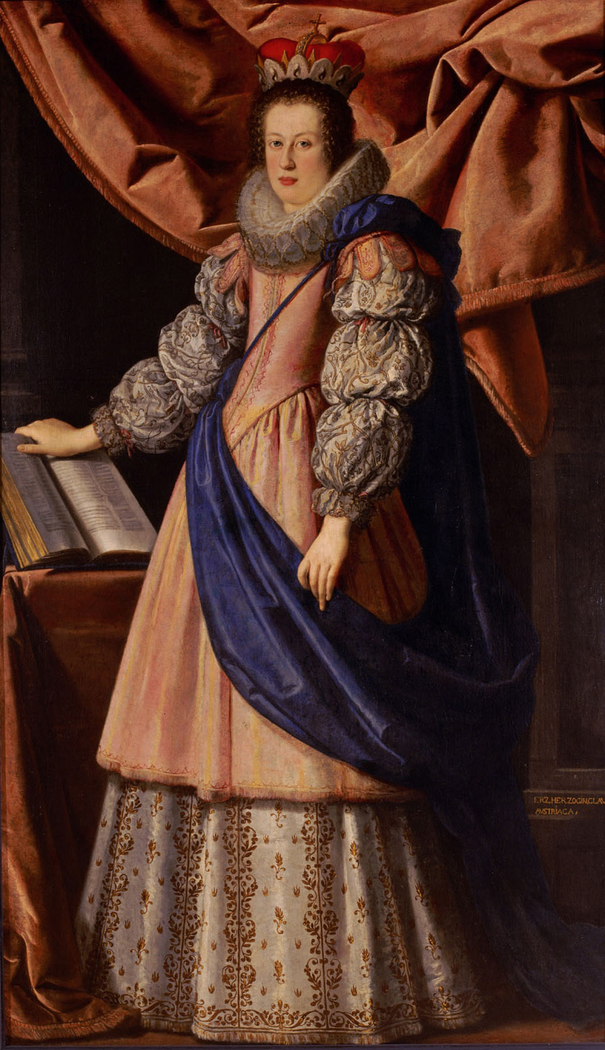 Claudia de' Medici (1604-1648), Erzherzogin, Gemahlin von Erzherzog Leopold V. (1586-1632)