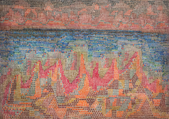 Cliffs by the sea by Paul Klee