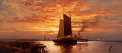 Day's End, New York Harbor