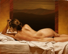 Desnudo Femenino I / Female Nude I by Walter Ludueña