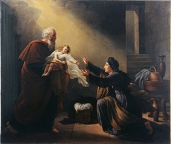 Elijah Resuscitating the Son of the Widow of Sarepta