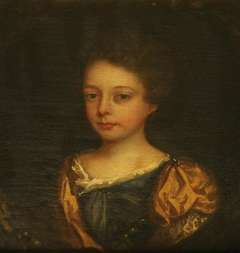 Elizabeth Chute, later Mrs Thomas Lobb as a Young Girl by Anonymous
