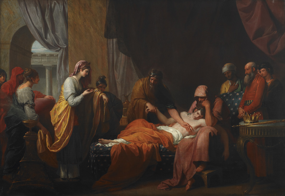 Erasistratus the Physician Discovers the Love of Antiochus for Stratonice
