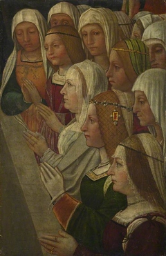 Female Members of a Confraternity by Milanese Italian