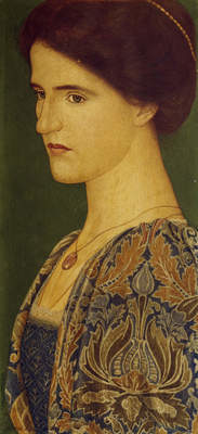 Fiammetta (Portrait Of Georgie Gaskin) by Arthur Gaskin