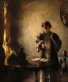 Figure In A Room