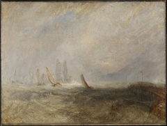 Fishing Boats Bringing a Disabled Ship into Port Ruysdael by J. M. W. Turner