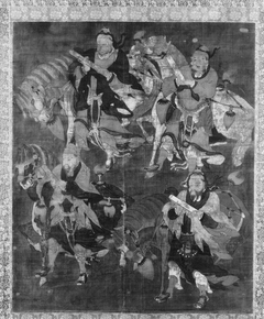 Four Deities with Horses