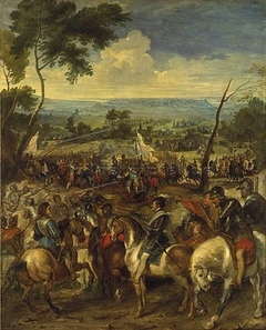 Henri IV at the battle of Arques