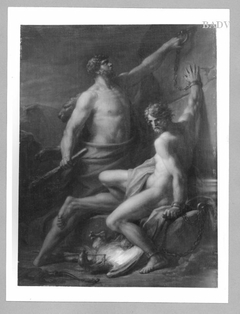 Herakles befreit Prometheus