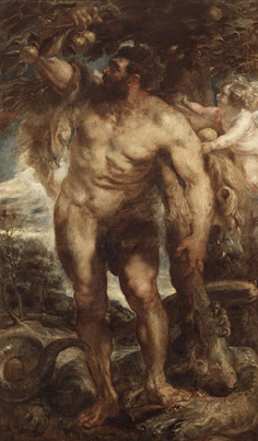 Hercules in the Garden of the Hesperides