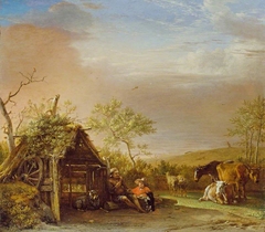 Herdsmen with Their Cattle by Paulus Potter