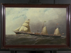 Het s.s. 'W.A. Scholten' van de Nederlandsch Amerikaansche Stoomvaart Maatschappij (NASM)