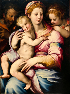 Holy Family with Saint John the Baptist