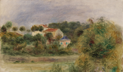 Houses in a Park (Maisons dans un parc) by Auguste Renoir