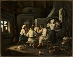 In the servants’ chamber by Aleksander Raczyński