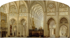 Interior de la Catedral de Toledo by Francisco Hernández Tomé