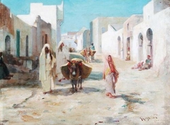 James Coutts Michie - Street In Tangier - ABDAG003939