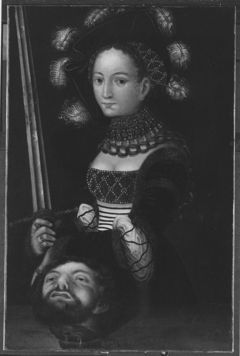 Judith with the head of Holopherne by Circle of Lucas Cranach the Elder