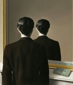 La reproduction interdite (Not to be reproduced) by René Magritte
