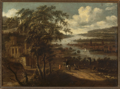 Landscape by Dionys Verburg