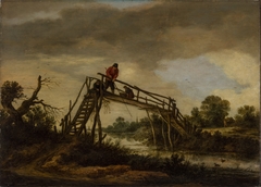 Landscape with Bridge by Pieter de Molijn