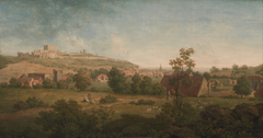 Landscape, with Dover Castle in the Distance by Arthur Nelson