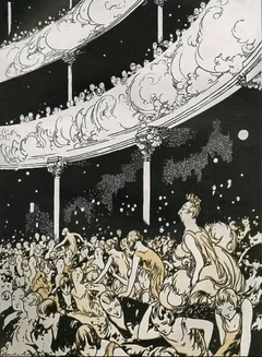 Late Comers at the Christmas Shows by Charles Robinson