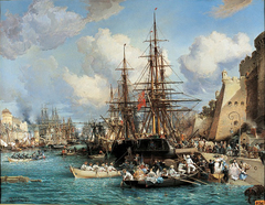 Le Port de Brest en 1864