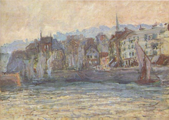 Le port de Honfleur by Claude Monet