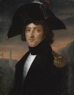 Louis Gabriel Suchet, duc d'Albuféra, chef de bataillon à la huitième demi-brigade en 1795 by Joseph Albrier