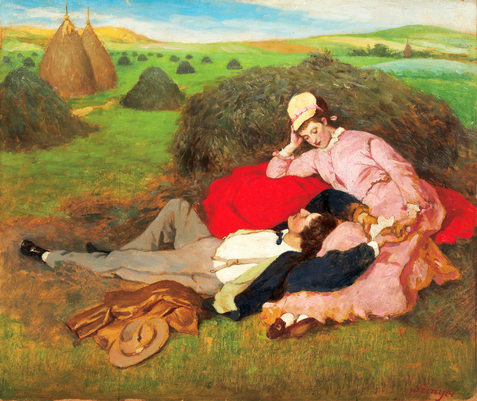 Lovers Pál Szinyei Merse Artwork On Useum