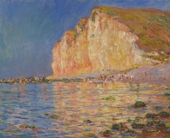 Low Tide at Les Petites-Dalles by Claude Monet