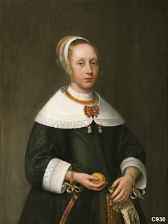 Lysbeth Veen (geb. 1640) by Jan Albertsz Rotius
