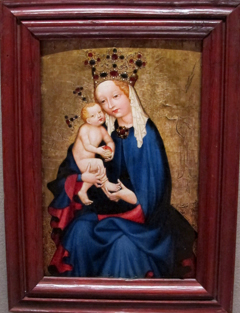 Madonna and Child Holding an Apple by Unknown Artist