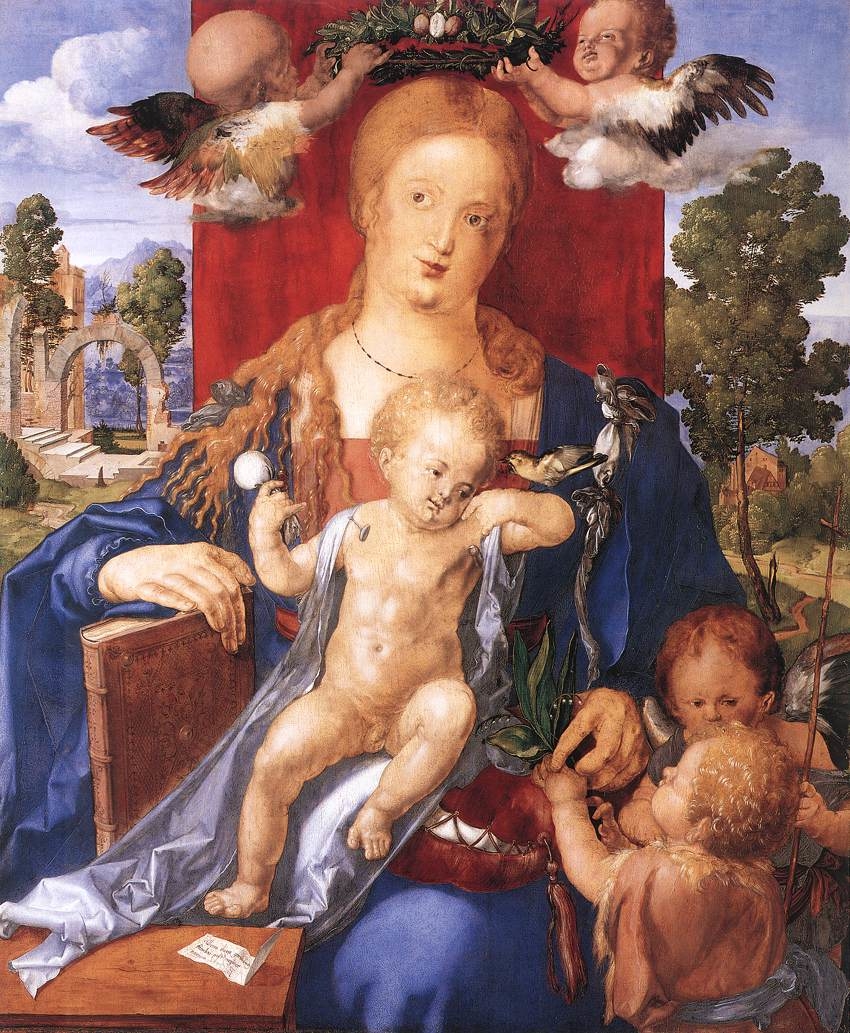 Madonna with the Siskin by Dürer
