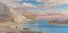 Man of War Rocks, Coast of Dorset by John Brett