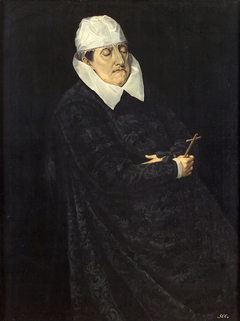 Maria Anna von Bayern (1551-1608), Gemahlin von Karl II. von Innerösterreich, auf dem Totenbett by Giovanni Pietro de Pomis