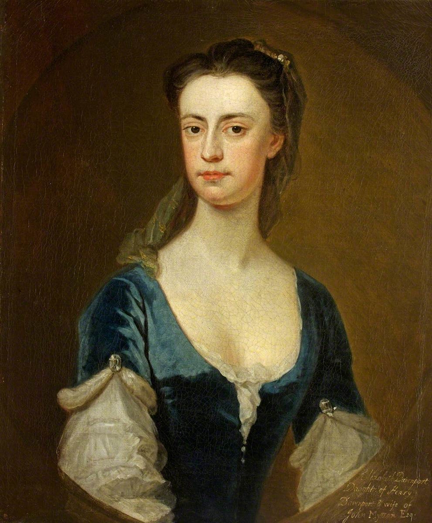 Mary Elizabeth Davenport, Mrs John Mytton (d.1740)