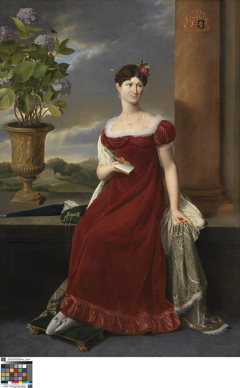 Mary Lodge, Bride of Baron Charles-Louis de Keverberg de Kessel by Joseph-François Ducq