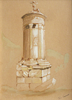 Monument of Lysicrates by Τέτη Γιαννάκου