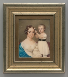 Mrs. William Gordon Ver Planck and Her Son Samuel Hopkins Ver Planck by Anonymous