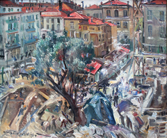 New Building in Monte Carlo by Lovis Corinth